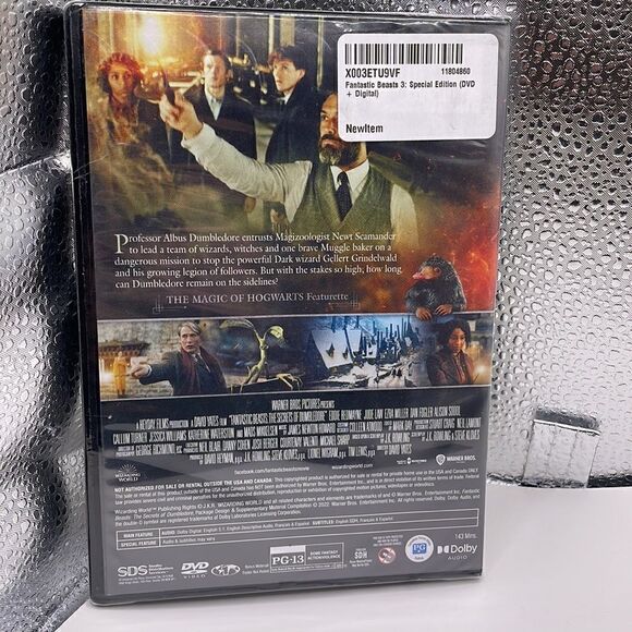 Fantastic Beasts The Secrets of Dumbledore DVD Movie (New) - Picture 5 of 11